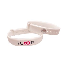 Adjustable Logo Printed RFID NTAG® 213 Silicone NFC Wristband