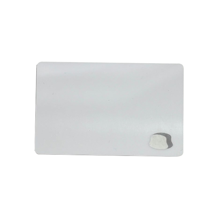 Secure Blank Plastic Transparent Window Card