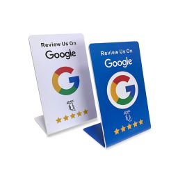 Custom Printing QR Code PVC NFC Menu Stand