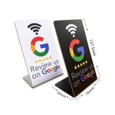 Custom Printing QR Code PVC NFC Menu Stand