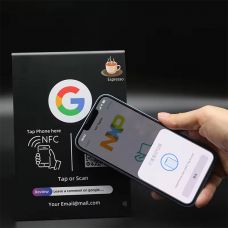 Custom Printing QR Code PVC NFC Menu Stand