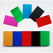 0.5mm Stock Color Blank Anodized Aluminum Card