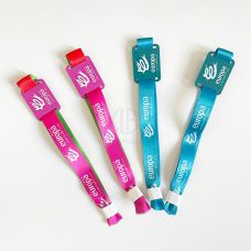 Personalized Disposable Festival RFID Fabric Wristband