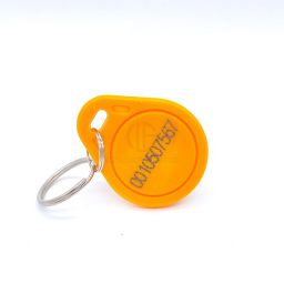 Logo Printed Access Control Plastic ABS RFID Keyfob