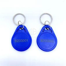 Logo Printed Access Control Plastic ABS RFID Keyfob