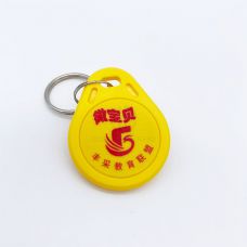 Logo Printed Access Control Plastic ABS RFID Keyfob
