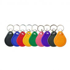 Logo Printed Access Control Plastic ABS RFID Keyfob
