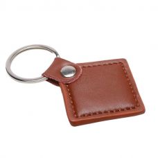 Durable Waterproof Customize Logo Genuine Leather RFID Key Fob