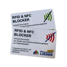 Anti-skimming Credit Card Bank Card Protection RFID Blocking Card