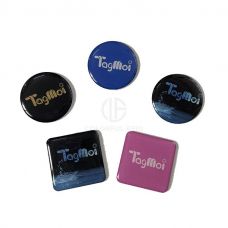 Hot Sale Social Media Share Sticker NFC Epoxy Tag