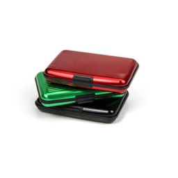 Shielding RFID Signals RFID Aluminum Card Holder