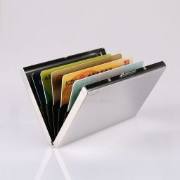 Anti Scan Stainless steel RFID Blocking Case