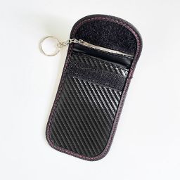 Anti-Hacking Carbon Fiber Car Key RFID Blocking Pouch