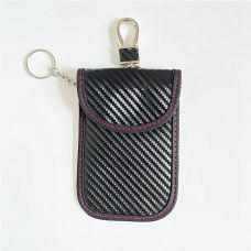 Anti-Hacking Carbon Fiber Car Key RFID Blocking Pouch