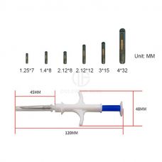 Bio Glass Mirco Chip Animal Injectable RFID Tag