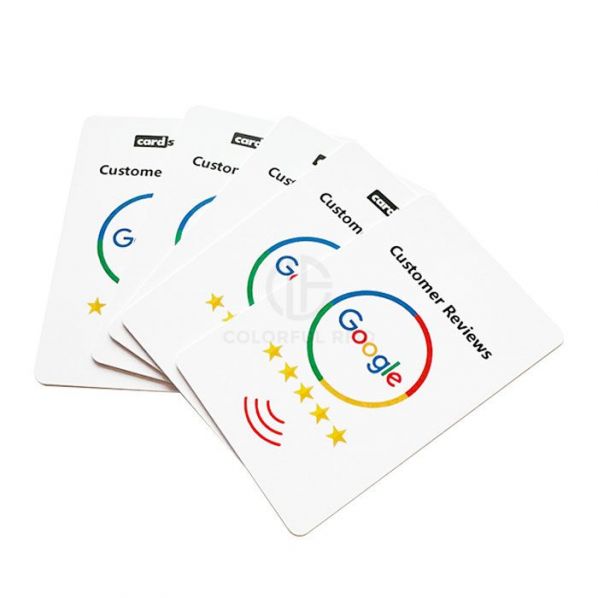 Custom NFC Google Review Card