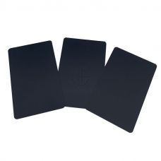 Matte Plastic PVC RFID Black NFC Card